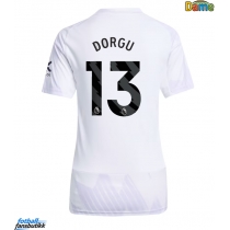 Manchester United Patrick Dorgu #13 Bortedrakt Dame 2025-26 Kortermet